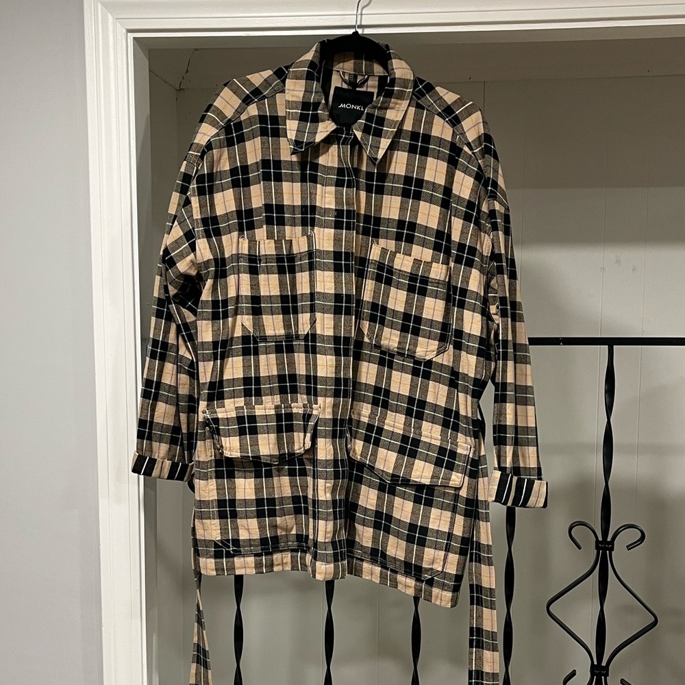 Plaid Shirt Jacket - image 1